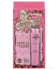 Naughty Secrets Devices Of Desire Pocket Rocket - Pink - LUST Depot
