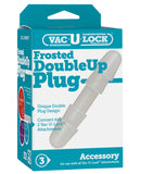 Vac-u-lock Double Up Plug - White - LUST Depot