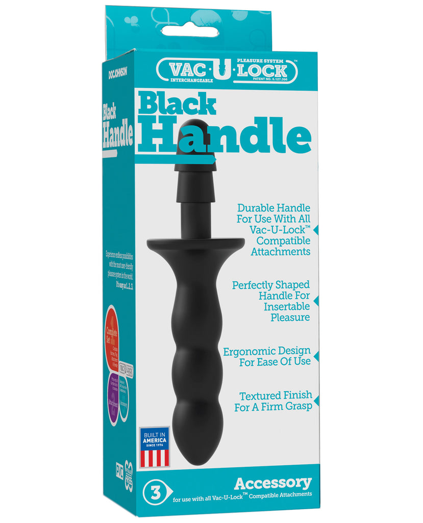 Vac-u-lock Handle - Black - LUST Depot