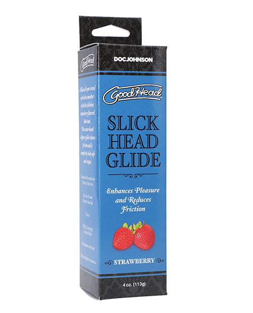 Goodhead Slick Head Glide - 4 Oz Strawberry - LUST Depot