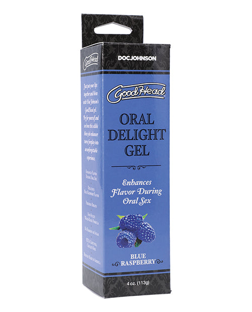Goodhead Oral Delight Gel - 4 Oz Blue Raspberry - LUST Depot