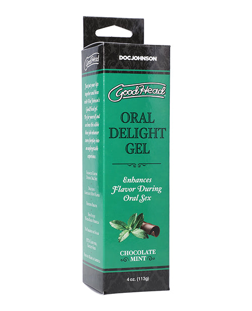 Goodhead Oral Delight Gel - 4 Oz Chocolate Mint - LUST Depot
