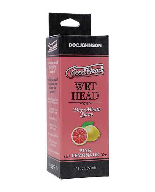 Goodhead Wet Head Dry Mouth Spray - 2 Oz Pink Lemonade - LUST Depot