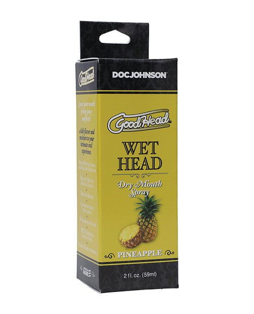 Goodhead Wet Head Dry Mouth Spray - 2 Oz Pineapple - LUST Depot