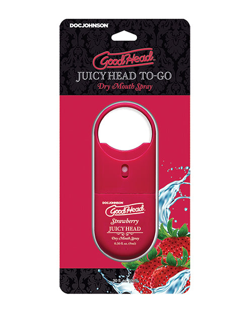 Goodhead Juicy Head Dry Mouth Spray To Go - .30 Oz Strawberry - LUST Depot