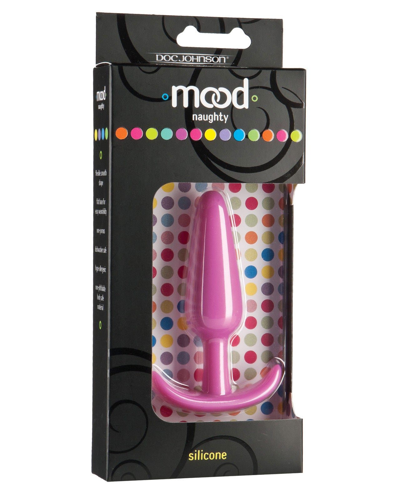 Mood Naughty Butt Plug Medium - Pink - LUST Depot