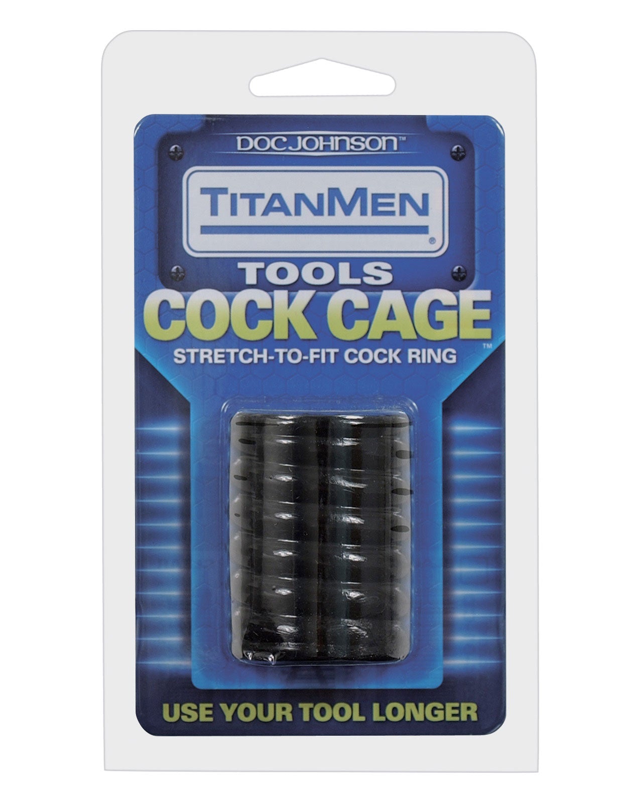 Titanmen Tools Cock Cage - Black - LUST Depot
