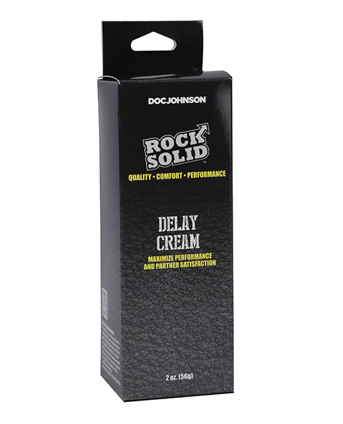 Rock Solid Delay Cream - 2 Oz - LUST Depot