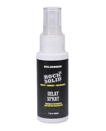 Rock Solid Delay Spray - 2 Oz - LUST Depot