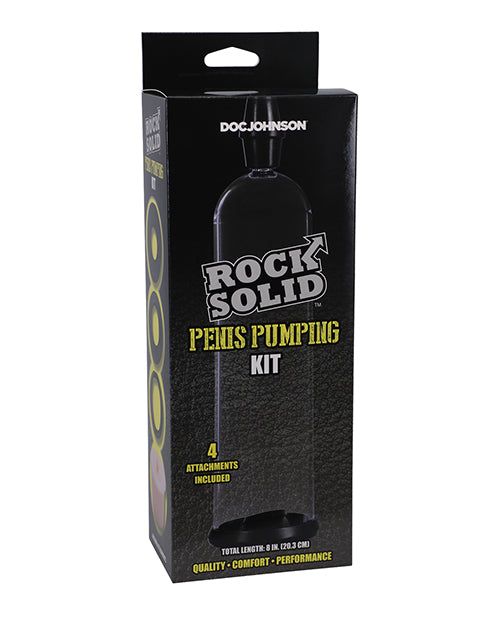Rock Solid Penis Pumping Kit - LUST Depot