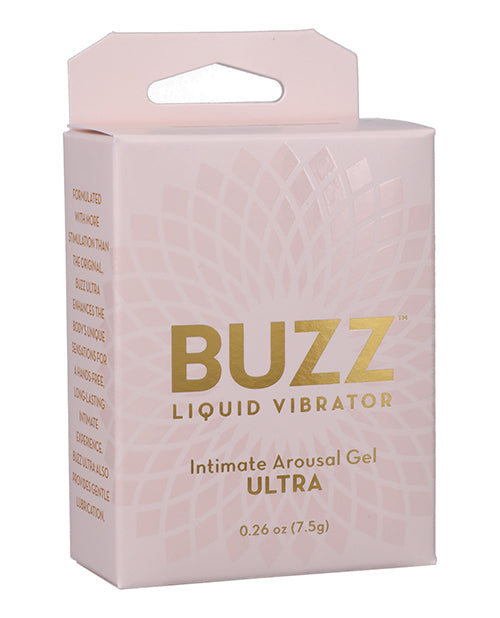 Buzz Ultra Liquid Vibrator Intimate Arousal Gel - .26 Oz - LUST Depot