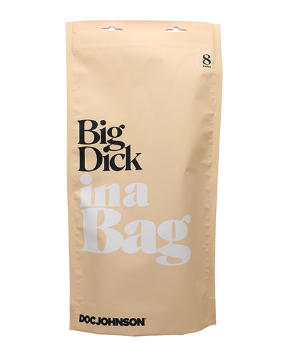 In A Bag 8" Big Dick - Clear - LUST Depot