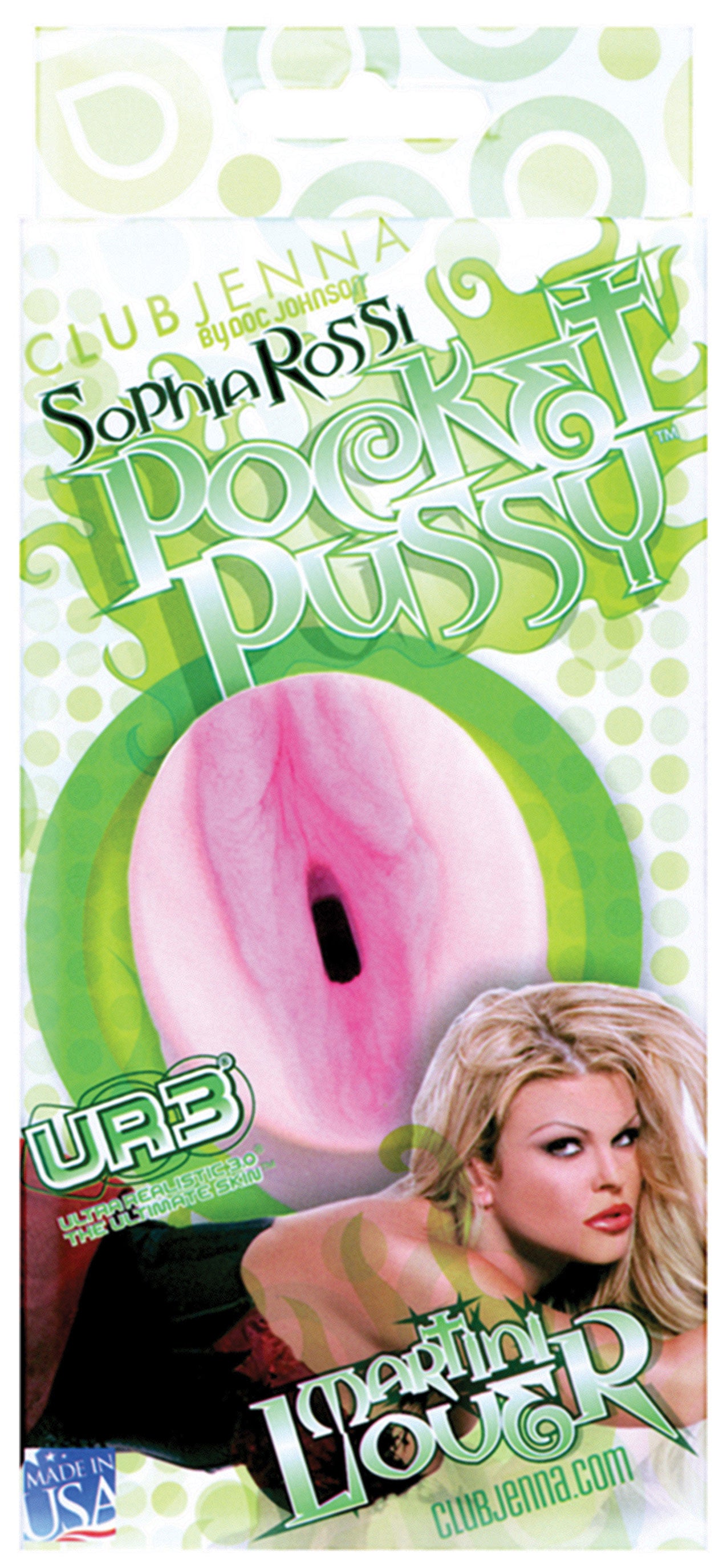 Sophia Rossi Pocket Pussy - Martini Lover - LUST Depot