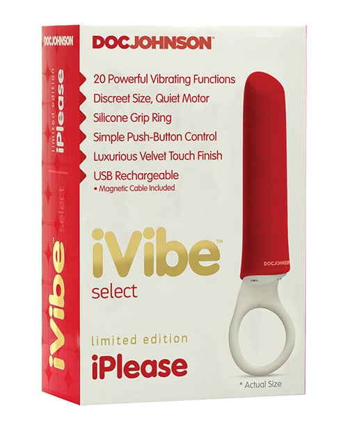 Ivibe Select Iplease Limited Edition - Red-white - LUST Depot