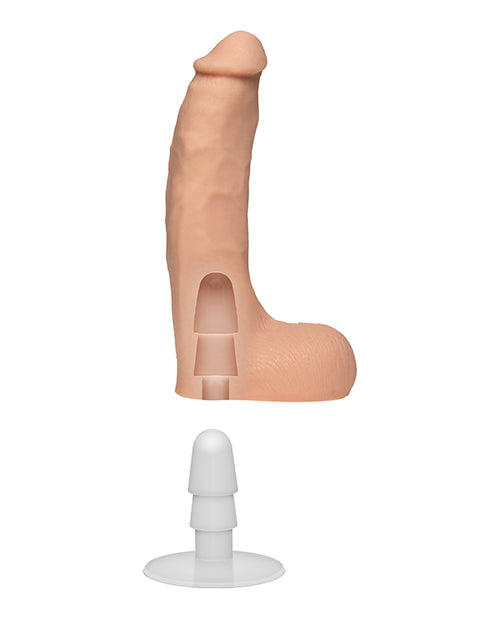 Signature Cocks Ultraskyn 8.5" Cock W-removable Vac-u-lock Suction Cup - Chad White - LUST Depot