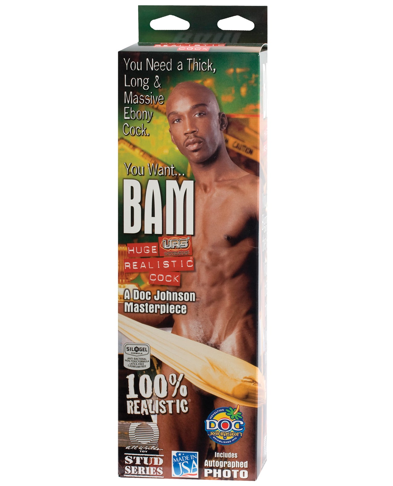 Bam Realistic Cock - Brown - LUST Depot