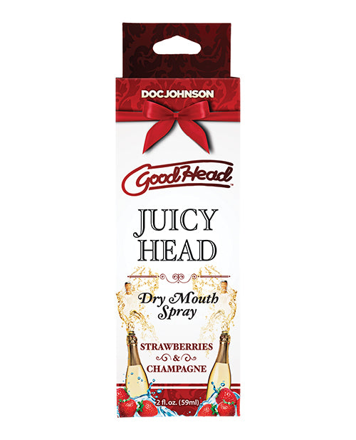 Goodhead Juicy Head Dry Mouth Spray - 2 Oz Strawberries & Champagne - LUST Depot