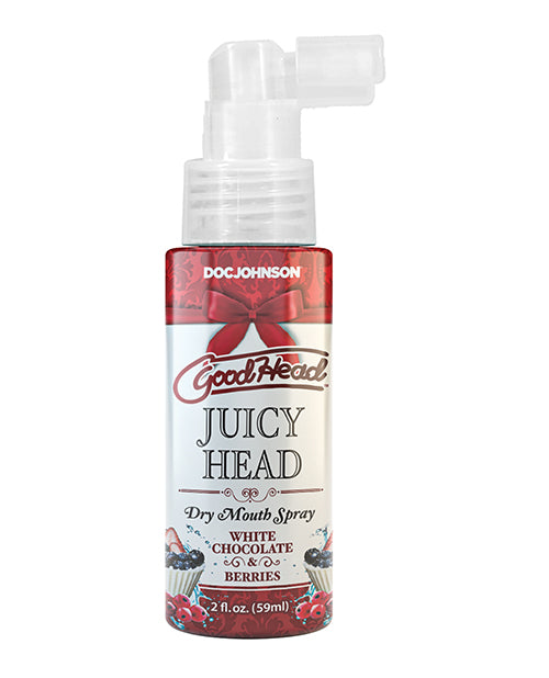 Goodhead Juicy Head Dry Mouth Spray - 2 Oz White Chocolate & Berries - LUST Depot