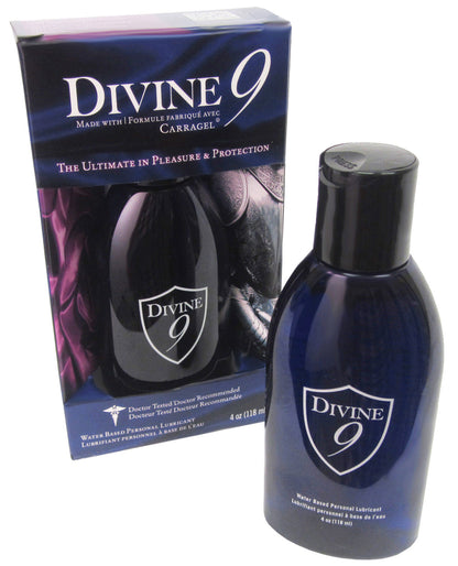 Divine 9 Lubricant - 4 Oz Bottle - LUST Depot