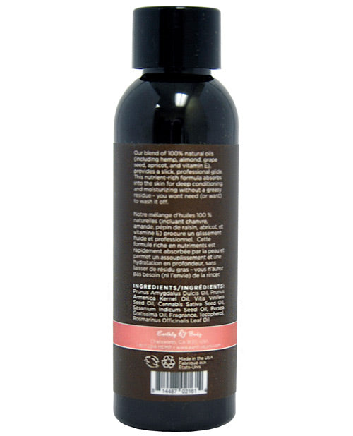 Earthly Body Massage & Body Oil - 2 Oz Isle Of You - LUST Depot