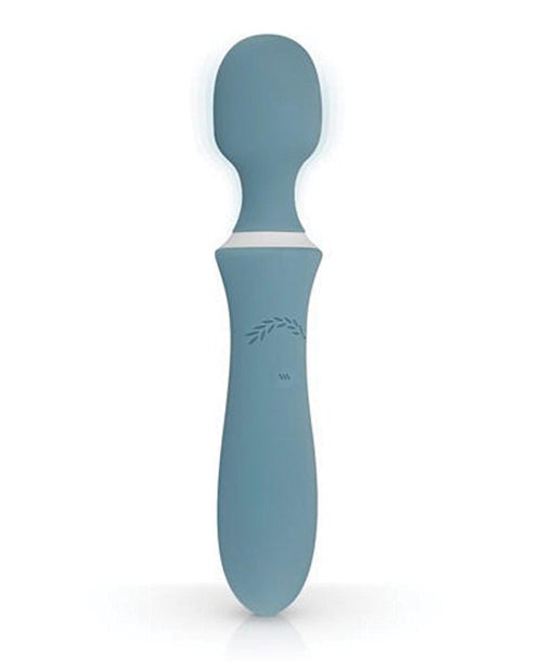 Bloom The Orchid Wand Vibrator - Teal - LUST Depot