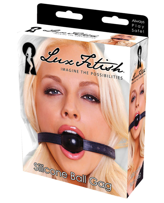 Lux Fetish Silicone Ball Gag - LUST Depot