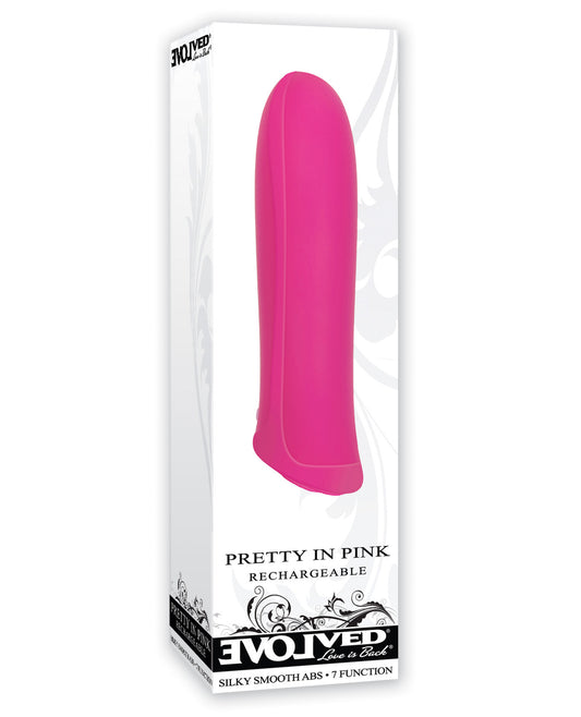 Evolved Pretty In Pink Rechargable Bullet - Pink - LUST Depot