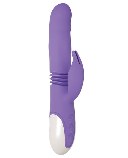 Evolved Thick & Thrust Bunny Dual Stim Rechargeable - Purple - LUST Depot