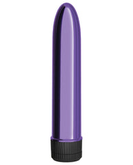 Erotic Toy Company Chrome Classics  5" Vibe - Purple - LUST Depot
