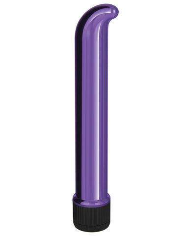 Erotic Toy Company Chrome Classics 7" G Spot Vibe - Purple - LUST Depot