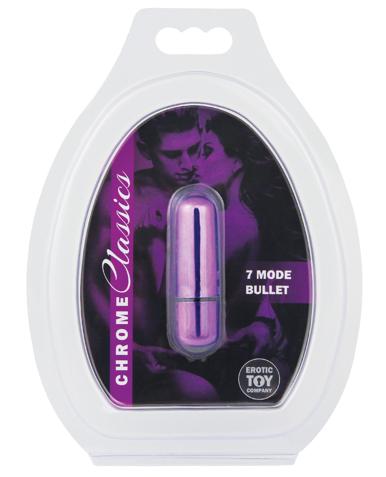 Erotic Toy Company Chrome Classics Bullet - 7 Speed Purple - LUST Depot