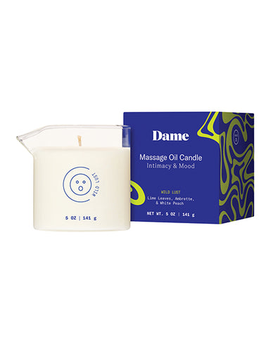 Dame Massage Oil Candle - Wild Lust - LUST Depot