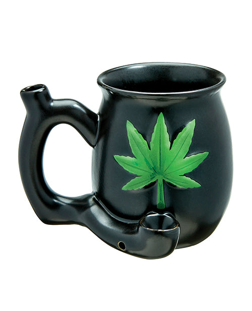 Fashioncraft Small Deluxe Mug - Green Leaf - LUST Depot