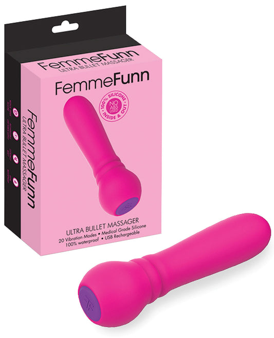 Femme Funn Ultra Bullet Massager - Pink - LUST Depot