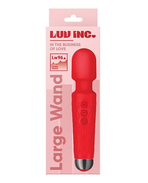 Luv Inc. 8" Large Wand - Red - LUST Depot