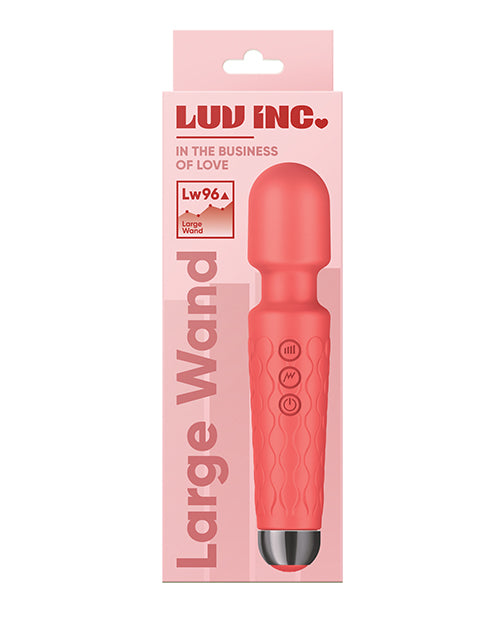Luv Inc. 8" Large Wand - Coral - LUST Depot