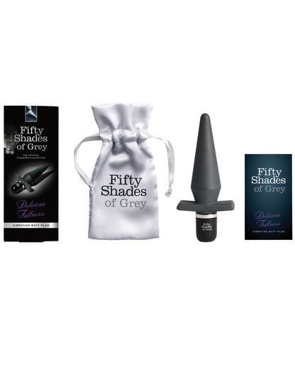 Fifty Shades Of Grey Delicious Fullness Vibrating Butt Plug - LUST Depot