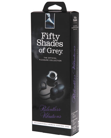 Fifty Shades Of Grey Relentless Vibrations Remote Control Egg - LUST Depot