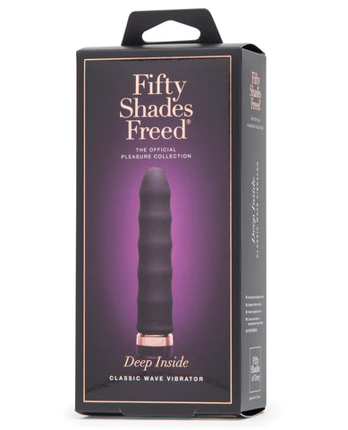 Fifty Shades Freed Deep Inside Rechargeable Classic Wave Vibrator - LUST Depot