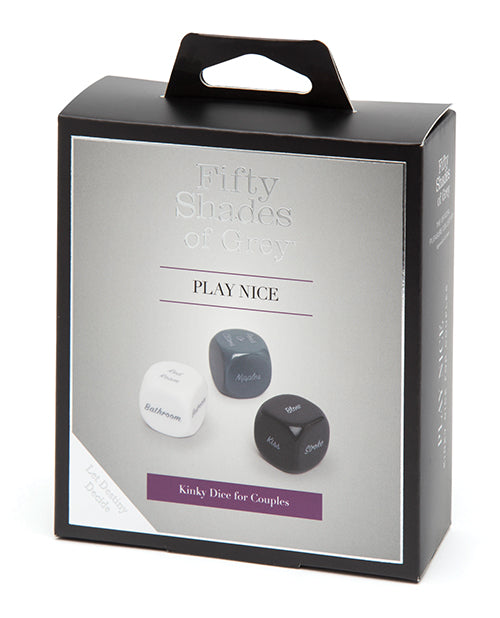 Fifty Shades Of Grey Play Nice Kinky Dice For Couples - LUST Depot