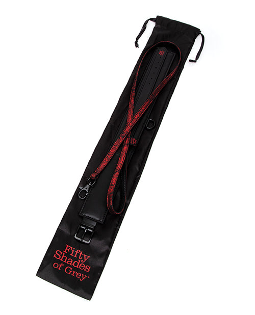 Fifty Shades Of Grey Sweet Anticipation Collar & Leash - LUST Depot
