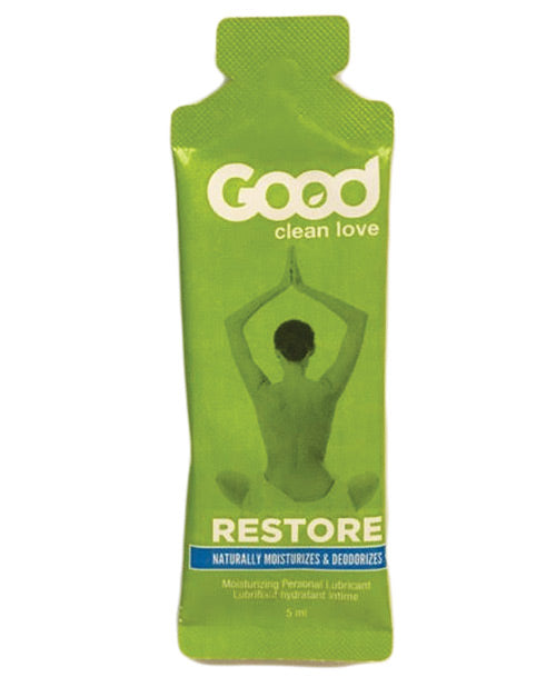 Good Clean Love Bio Match Restore Moisturizing Personal Lubricant - 5 Ml Foil - LUST Depot