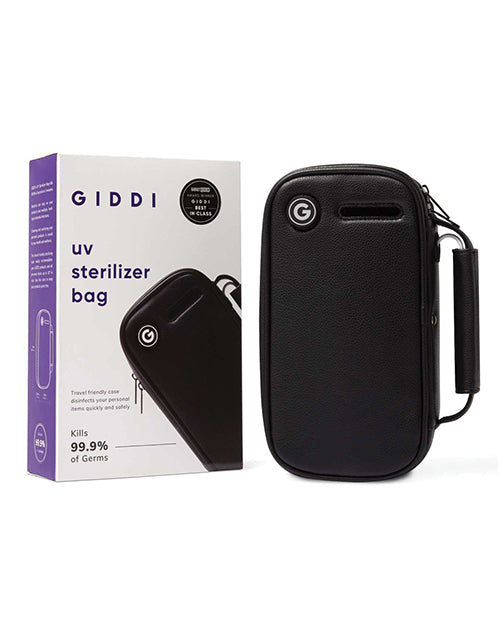 Giddi Uv Sterilizer Bag - Black - LUST Depot