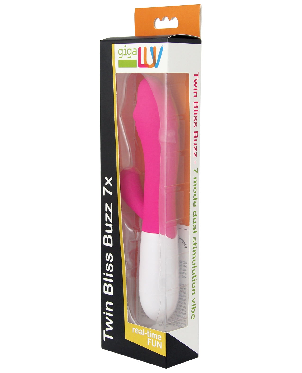 Gigaluv Twin Bliss Buzz - 7 Functions Pink - LUST Depot