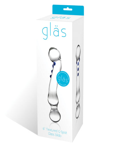 Glas 6" Curved G-spot Glass Dildo - LUST Depot