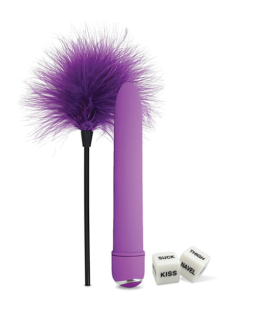 The Daily Vibe Clothing Is Optional Kit - Purple - LUST Depot