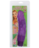 Crystal Caribbean Jelly Vibe  #5 Waterproof - 10 Function Purple - LUST Depot