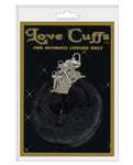 Love Cuffs Furry - Black - LUST Depot