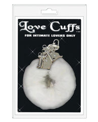 Love Cuffs Furry - White - LUST Depot