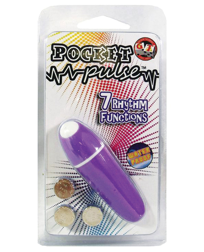 Pocket Pulse Bullet Waterproof - 7 Function Lavender - LUST Depot